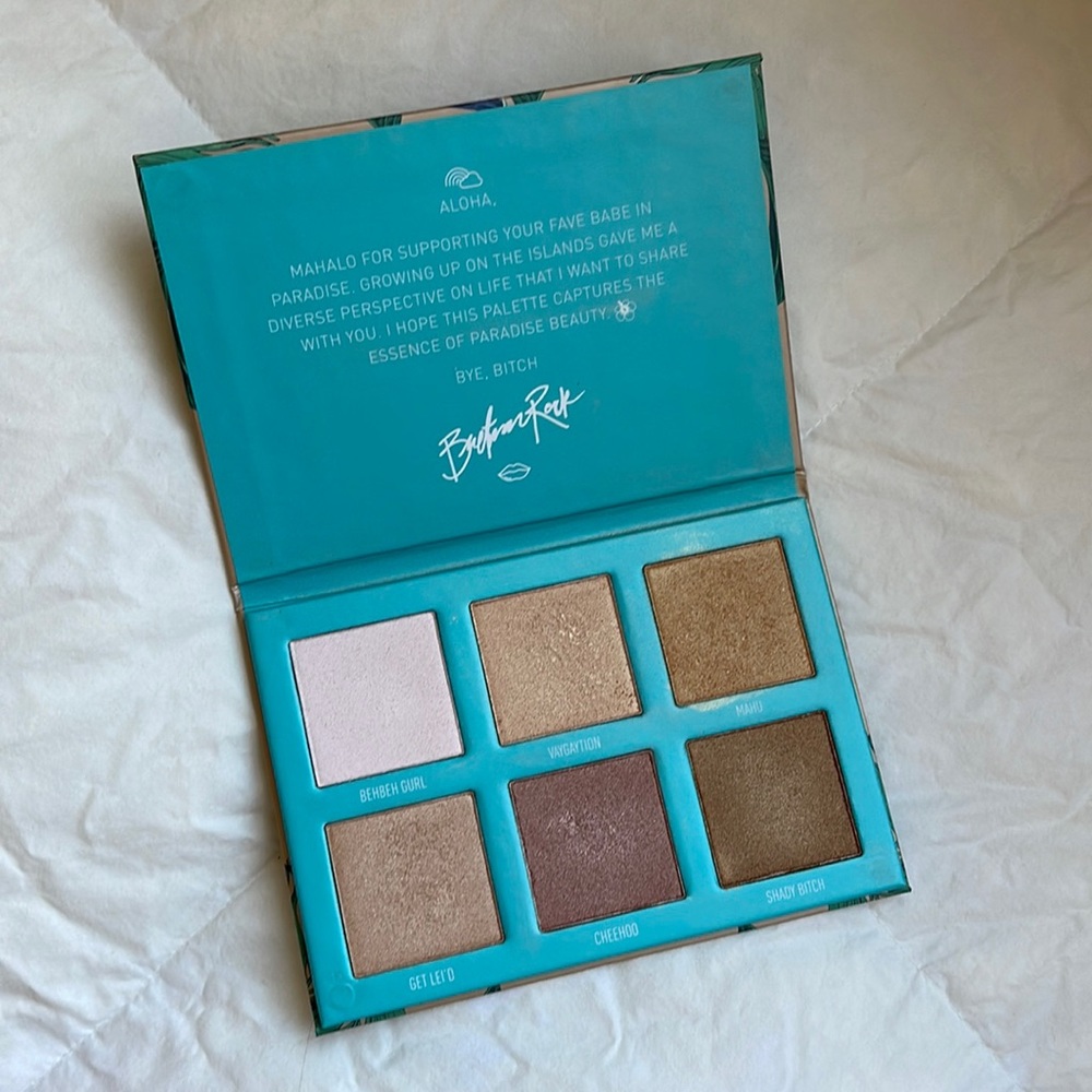 Bretman Rock Morphe highlighter palette